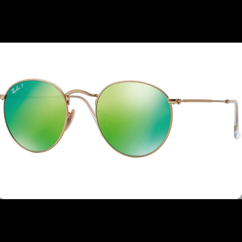 Ray Ban Round Flash Lens Polarized